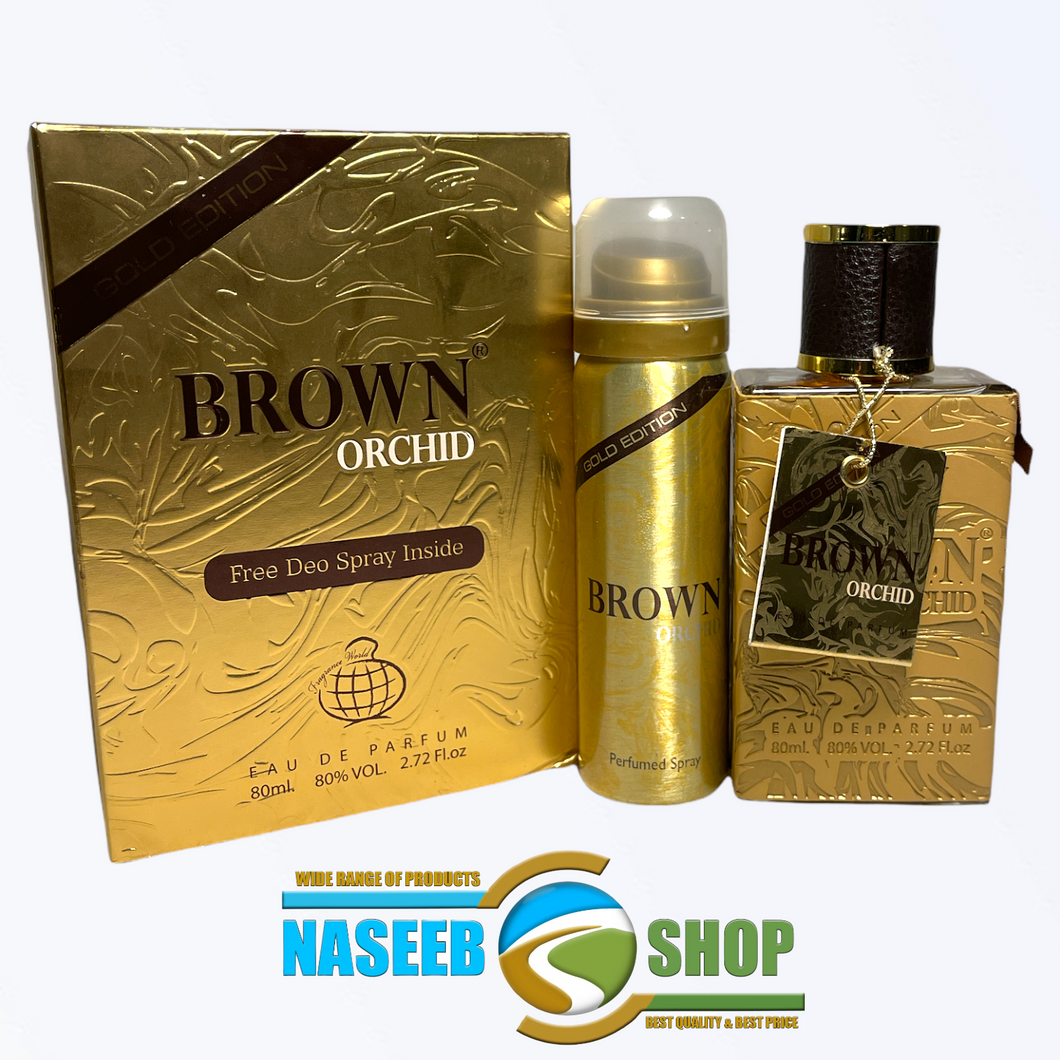 BROWN ORCHID GOLD EDITION -- [80mL/2.72oz EDP] By Ymiko