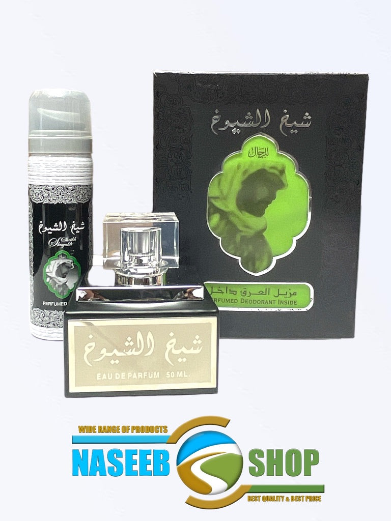 SHEIKH AL SHUYUKH + Perfumed Deo -- [50mL/1.7oz EDP] By Lattafa