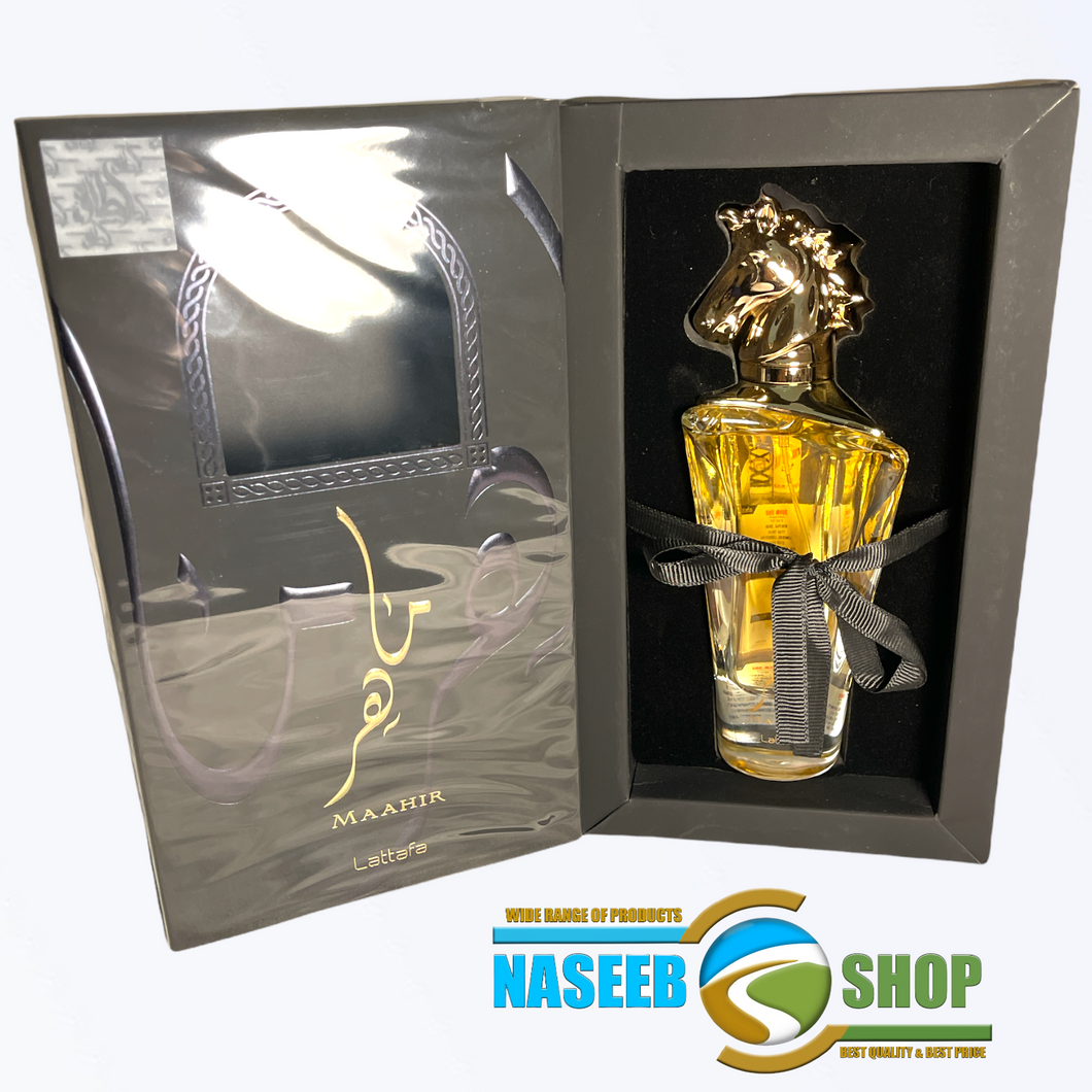 MAAHIR (Gold) -- [100mL/3.4oz EDP] By Lattafa
