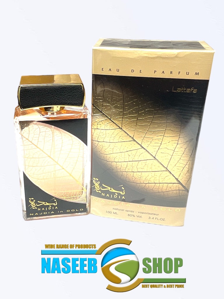 NAJDIA IN GOLD -- [100mL/3.4oz EDP] By Lattafa